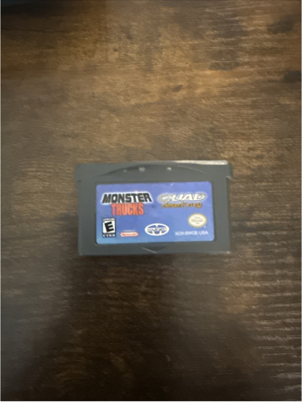 Nintendo Game Boy Advance Monster Trucks Model AGB -002